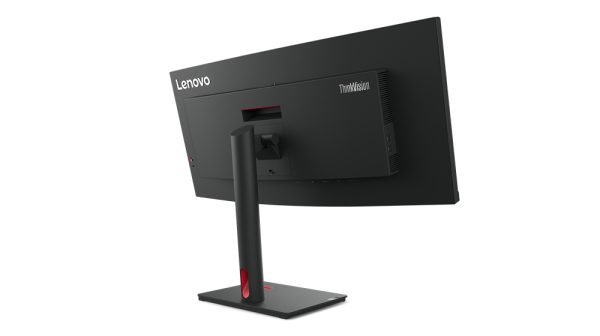 Monitor LED Lenovo ThinkVision T34w-30 34" (863.6mm) Class UWQHD Pantalla curva - 21:9 - Negro oscuro - 86.4cm (34") Viewable - Vertical Alignment (VA) - WLED Retroiluminación - 3440 x 1440 - 16,7 Millones de colores - 350cd/m² - 4ms - 60Hz Refresh Rate - HDMI - DisplayPort - Concentrador USB - Image 5