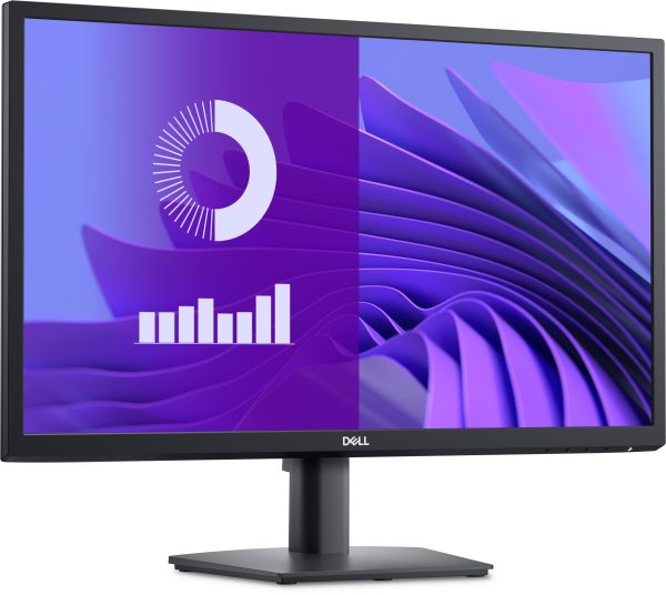 Monitor Dell E2425H-24 pulgadas-FHD 1920x1080 hasta 75 Hz- Sistema de luz LED en el borde-Relación de aspecto 16:9-Brillo250 cd/m²-1 DisplayPort 1.2 (HDCP 1.4)-1 VGA-Servicio Advanced Exchange por 3 años y garantía de hardware limitada por 3 años - Image 2