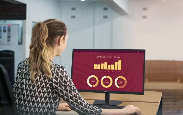 Monitor Dell E2725H-27 pulgadas- FHD 1920x1080 hasta 75 Hz -Sistema de luz LED en el borde-Relación de aspecto 16:9-Brillo300 cd/m²-1 DisplayPort 1.2 (HDCP 1.4)-1 VGA-Servicio Advanced Exchange por 3 años y garantía de hardware limitada por 3 años - Image 9