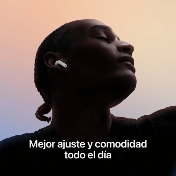 Auricular Apple AirPods 4 True Wireless Auricular Estéreo - Blanco - Siri - Binaural - Intrauditivo - Bluetooth AIRPODS 4 - Image 3