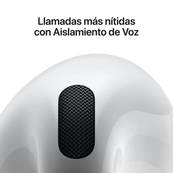 Auricular Apple AirPods 4 True Wireless Auricular Estéreo - Blanco - Siri - Binaural - Intrauditivo - Bluetooth AIRPODS 4 - Image 5