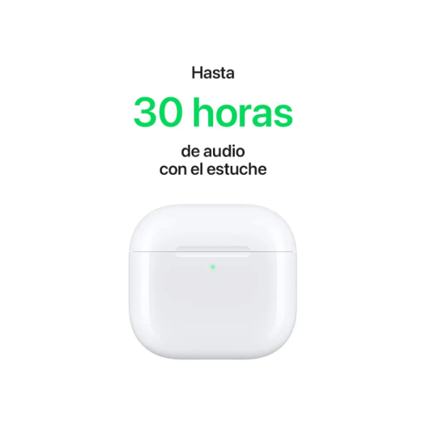 Auricular Apple AirPods 4 True Wireless Auricular Estéreo - Blanco - Siri - Binaural - Intrauditivo - Bluetooth AIRPODS 4 CON CANCELACINACTIVA DE RUIDO - Image 7