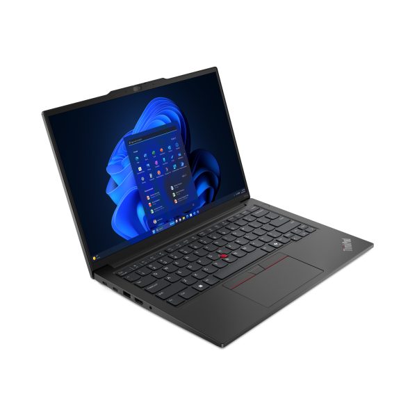 Portátil - Lenovo ThinkPad E14 Gen 6 21M8000VLM 35.6cm (14") - WUXGA - Intel Core Ultra 7 155H - 16GB - 512GB SSD - Español Teclado - Negro - Intel Chip - 1920 x 1200 - Windows 11 Pro - Intel Arc Graphics - Tecnología conmutación en el mismo plano (In-plane Switching, IPS) - Cámara Frontal/Cámara Web - IEEE 802.11ax Wireless LAN Standard - Image 3