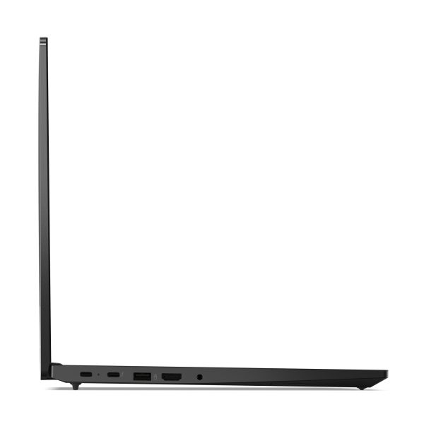 Portátil - Lenovo ThinkPad E16 Gen 2 21MB000ALM 40.6cm (16") - WUXGA - Intel Core Ultra 7 155U - 16GB - 512GB SSD - Español Teclado - Negro - Intel Chip - 1920 x 1200 - Windows 11 Pro - Intel - Tecnología conmutación en el mismo plano (In-plane Switching, IPS) - Cámara Frontal/Cámara Web - IEEE 802.11ax Wireless LAN Standard - Image 6