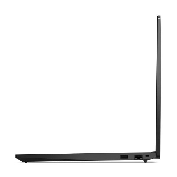 Portátil - Lenovo ThinkPad E16 Gen 2 21MB000ALM 40.6cm (16") - WUXGA - Intel Core Ultra 7 155U - 16GB - 512GB SSD - Español Teclado - Negro - Intel Chip - 1920 x 1200 - Windows 11 Pro - Intel - Tecnología conmutación en el mismo plano (In-plane Switching, IPS) - Cámara Frontal/Cámara Web - IEEE 802.11ax Wireless LAN Standard - Image 7