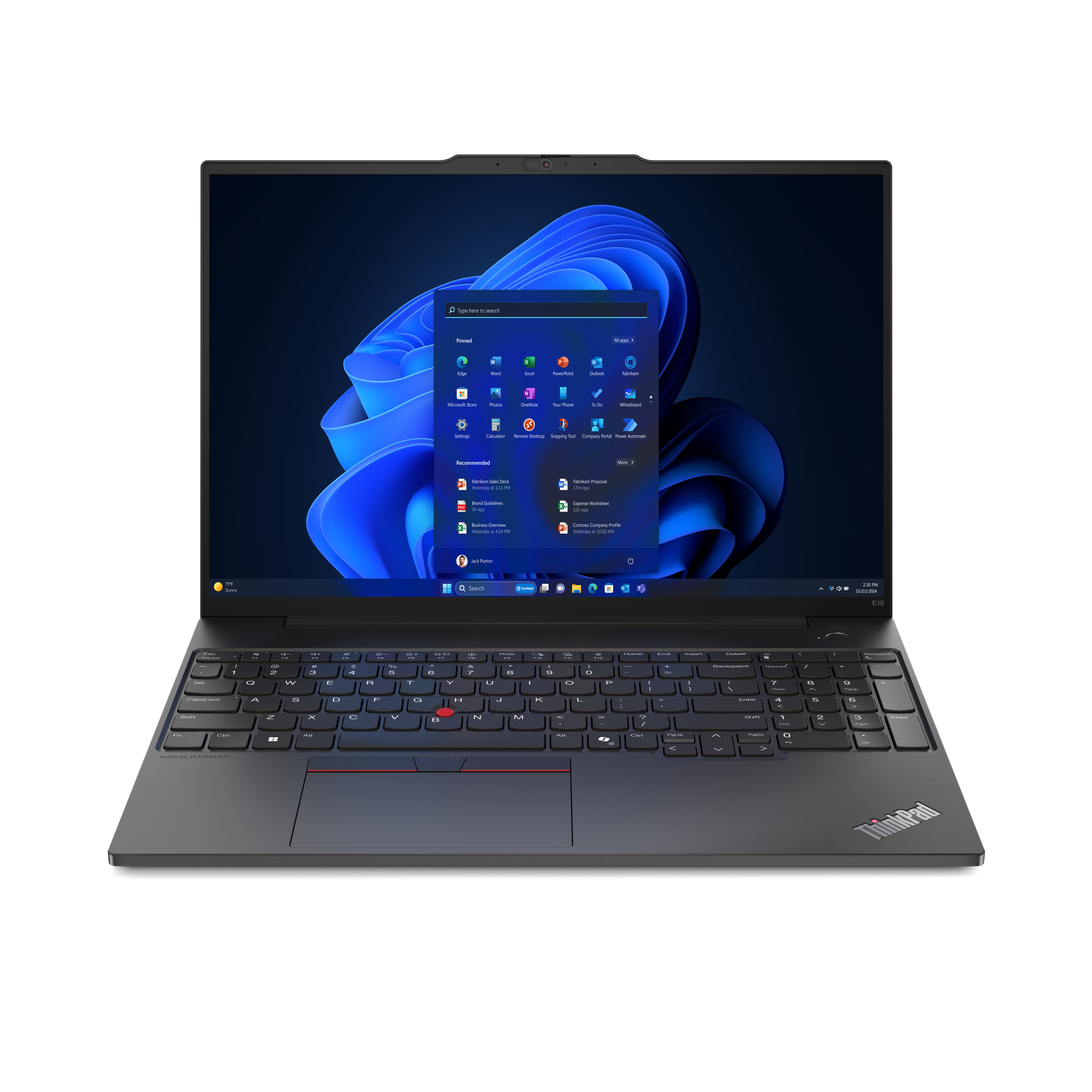 THINKPAD E16 G2 RYZEN5 7535U W1