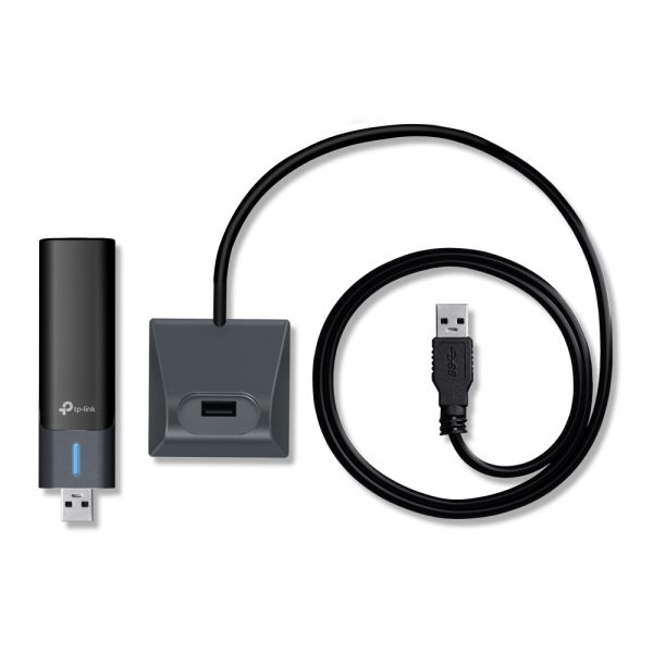 Adaptador USB inalámbrico Wi-Fi 6E de alta ganancia AXE5400 - Image 3