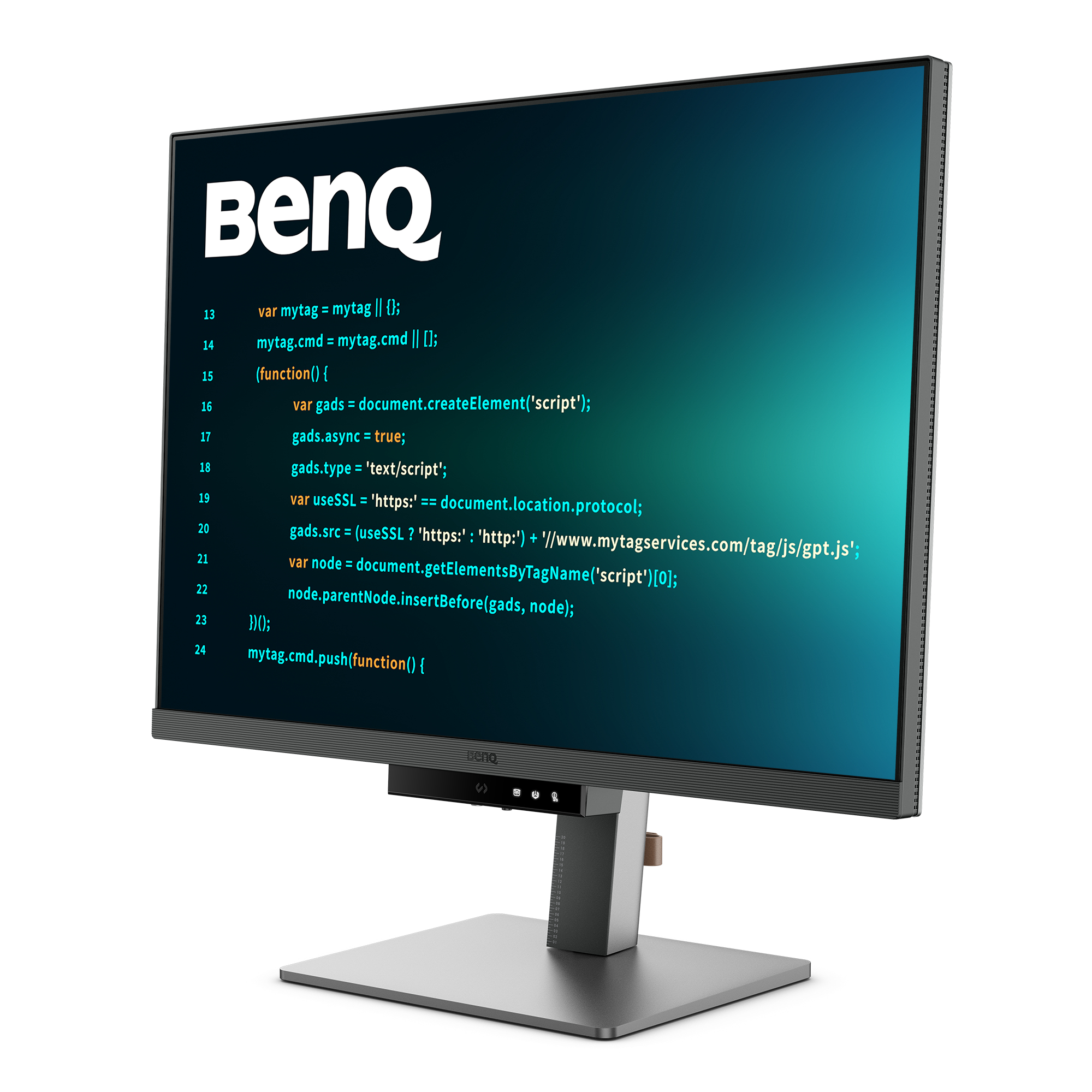 Monitor LED BenQ RD280U 28.0" (711.2mm) Class WQXGA - 3:2 - 71.6cm (28.2") Viewable - Tecnología conmutación en el mismo plano (In-plane Switching, IPS) - LED Retroiluminación - 3840 x 2560 - 1.07 Billones de colores - 400cd/m² - 5ms - 60Hz Refresh Rate - Altavoces - HDMI - DisplayPort - Concentrador USB, Conmutador KVM - Image 2
