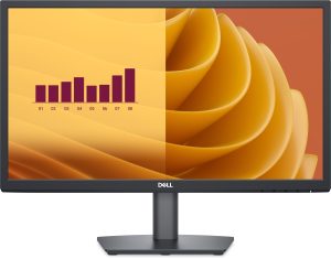Monitor Dell E2225H-22 pulgadas-FHD 1920x1080 hasta 75 Hz- Sistema de luz LED en el borde-Relación de aspecto 16:9-Brillo250 cd/m²-1 DisplayPort 1.2 (HDCP 1.4)-1 VGA-Servicio Advanced Exchange por 3 años y garantía de hardware limitada por 3 años