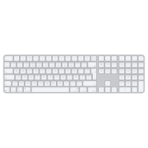MAGIC KEYBOARD CON TOUCH ID Y T NUMERICO PARA MAC BLANCO ESPANOL LA