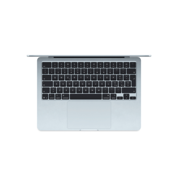 Portátil - Apple MacBook Air MC6V4E/A 34.5cm (13.6") - Apple M4 - 24GB - 512GB SSD - Español Teclado - Azul - Apple M4 Chip - 2560 x 1664 - Apple - Tecnología True Tone, Tecnología conmutación en el mismo plano (In-plane Switching, IPS), Pantalla Liquid Retina - Cámara Frontal/Cámara Web - 18Horas Duración de pilas - IEEE 802.11ax Wireless LAN Standard 13 IN MB AIR M4 CHIP  10 CPU10GPU24GB512GBSSD-Azul cielo - Image 2