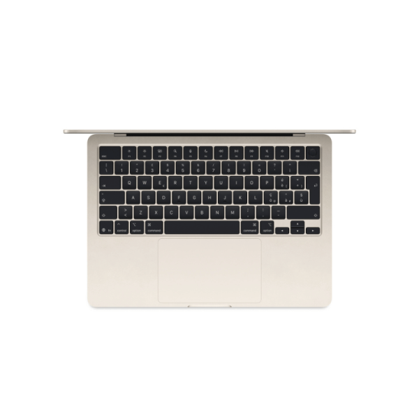 Portátil - Apple MacBook Air MW0Y3E/A 34.5cm (13.6") - Apple M4 - 16GB - 256GB SSD - Español Teclado - Starlight - Apple M4 Chip - 2560 x 1664 - Apple - Tecnología True Tone, Tecnología conmutación en el mismo plano (In-plane Switching, IPS), Pantalla Liquid Retina - Cámara Frontal/Cámara Web - 18Horas Duración de pilas - IEEE 802.11ax Wireless LAN Standard 13 IN MB AIR M4 CHIP  10 CPU8GPU16GB256GBSSD-Blanco Estelar - Image 2