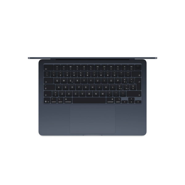 Portátil - Apple MacBook Air MC6C4E/A 34.5cm (13.6") - Apple M4 - 24GB - 512GB SSD - Español Teclado - Media noche - Apple M4 Chip - 2560 x 1664 - Apple - Tecnología True Tone, Tecnología conmutación en el mismo plano (In-plane Switching, IPS), Pantalla Liquid Retina - Cámara Frontal/Cámara Web - 18Horas Duración de pilas - IEEE 802.11ax Wireless LAN Standard 13 IN MB AIR M4 CHIP  10 CPU10GPU24GB512GBSSD-Medianoche - Image 2
