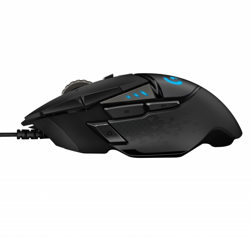 MOUSE G502 HERO PARA JUEGOS DE ALTO DESEMPEÑO MAXIMA PRECISION DE SEGUIMIENTO, ILUMINACION RGB, 11 BOTONES TOTALMENTE PROGRAMABLES, SENSOR HERO 16K - Image 3