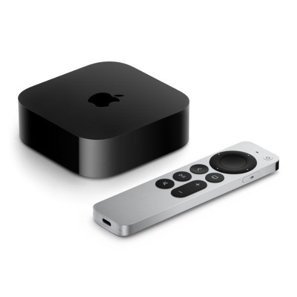 TV de Internet Apple TV 4K - 128GB HDD - LAN inalámbrica Cable Included - Negro - Siri - HDR10, HDR10+, HLG - Dolby Digital 5.1, Dolby Digital Plus 7.1 Surround, Dolby Atmos - Transmisión en tiempo real - 4K UHD - 2160p - H.264, MPEG-4, M4V, MP4, MOV, AVC, HEVC - AAC-LC, HE-AAC v1, AAC, MP3, Apple Lossless, FLAC, AIFF, WAV, MP3 VBR, AC3, EAC3 - JPEG, GIF, TIFF, HEIF - Ethernet - HDMI - USB APPLE TV 4K WI FI MAS ETHERNETCON 128 GB - Image 2