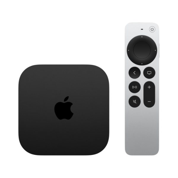 TV de Internet Apple TV 4K - 128GB HDD - LAN inalámbrica Cable Included - Negro - Siri - HDR10, HDR10+, HLG - Dolby Digital 5.1, Dolby Digital Plus 7.1 Surround, Dolby Atmos - Transmisión en tiempo real - 4K UHD - 2160p - H.264, MPEG-4, M4V, MP4, MOV, AVC, HEVC - AAC-LC, HE-AAC v1, AAC, MP3, Apple Lossless, FLAC, AIFF, WAV, MP3 VBR, AC3, EAC3 - JPEG, GIF, TIFF, HEIF - Ethernet - HDMI - USB APPLE TV 4K WI FI MAS ETHERNETCON 128 GB - Image 3