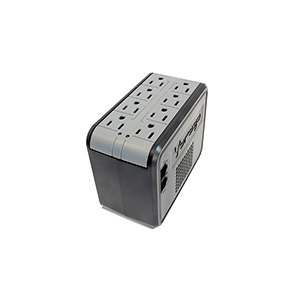 Acondicionador de línea Vorago AVR-100 - Sobrecarga, Sobrecarga CA, Pico protección - Corriente CA - 1kW - 480W - 480W