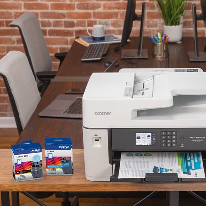 Cartucho Brother LC402C Cian, 550 Páginas - Imagen 4