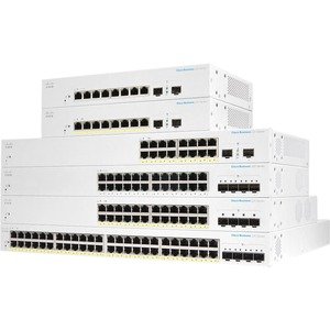 Switch Cisco Gigabit Ethernet Business CBS220, 48 Puertos PoE 10/100/1000 + 4 Puertos SFP, 382W,104 Gbit/s, 8.192 Entradas - Administrable - Imagen 8