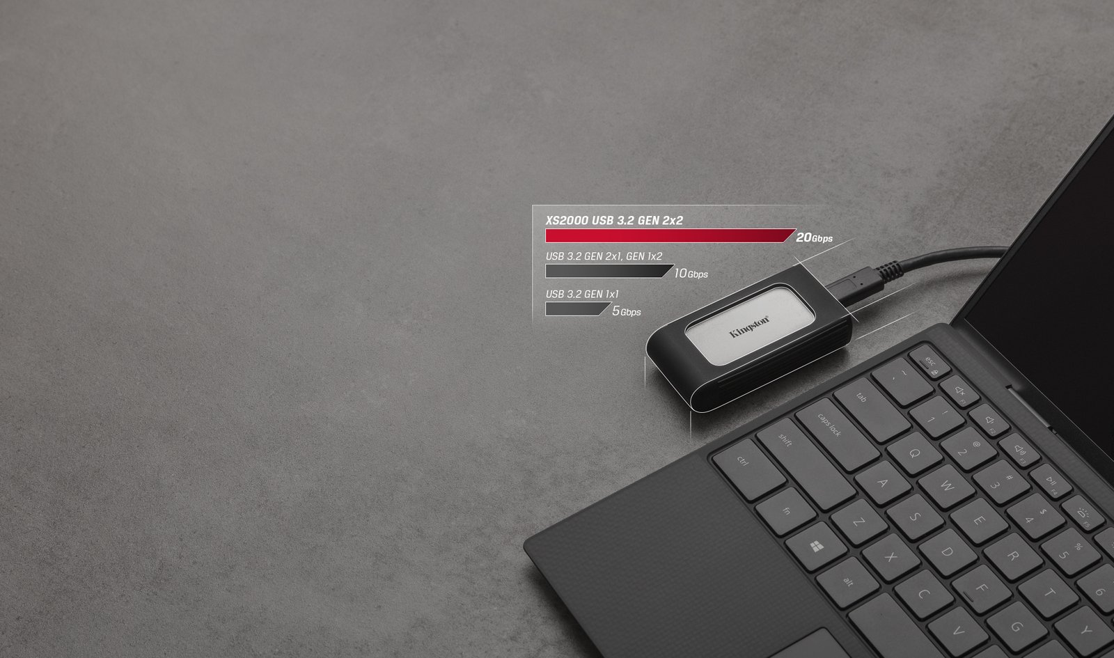 SSD ESTADO SOLIDO KINGSTON PORTATIL 4000 GB - Imagen 10