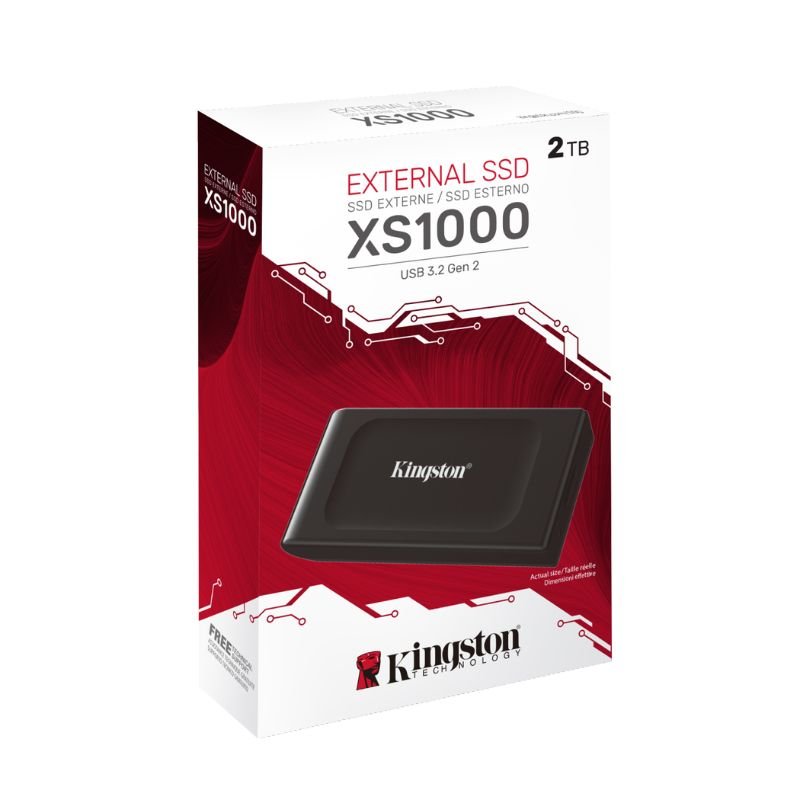 SSD ESTADO SOLIDO KINGSTON PORTATIL 2TB XS1000 USB 3.2 GEN 2 - Imagen 3