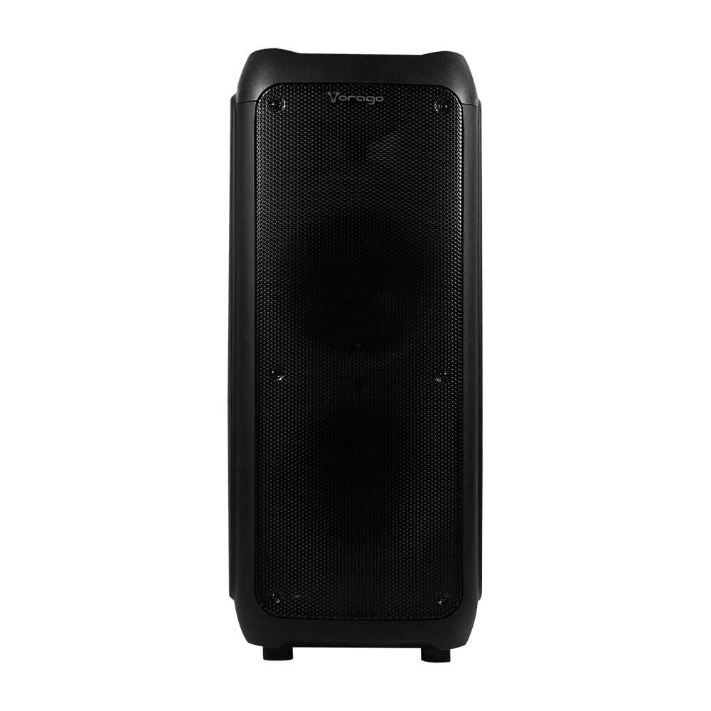 Vorago Bafle KSP-600, Bluetooth, Inalámbrico, 80W RMS, USB, Negro ― incluye Micrófono y Control Remoto - Imagen 2