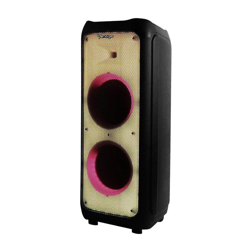 Vorago Bafle KSP-600, Bluetooth, Inalámbrico, 80W RMS, USB, Negro ― incluye Micrófono y Control Remoto - Imagen 5