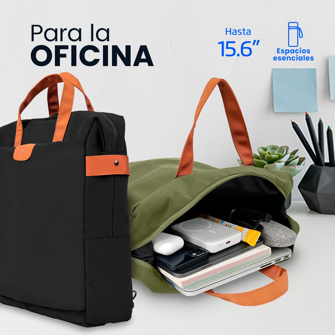 Vorago Mochila BP-301 de Poliéster para Laptop 15.6", Negro - Imagen 3