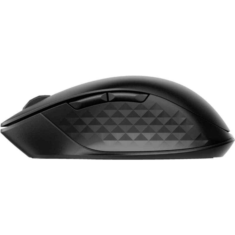Mouse inalámbrico HP 435, Bluetooth® 5.0 y Wireless 2.4Ghz, Hasta 4000 ppp, 4 botones programables, Compatible conMicrosoft Windows® macOS® ChromeOS; Color negro, 77 % de plástico reciclado posconsumo; El embalaje es reciclable, 1 año de garantía. - Imagen 3