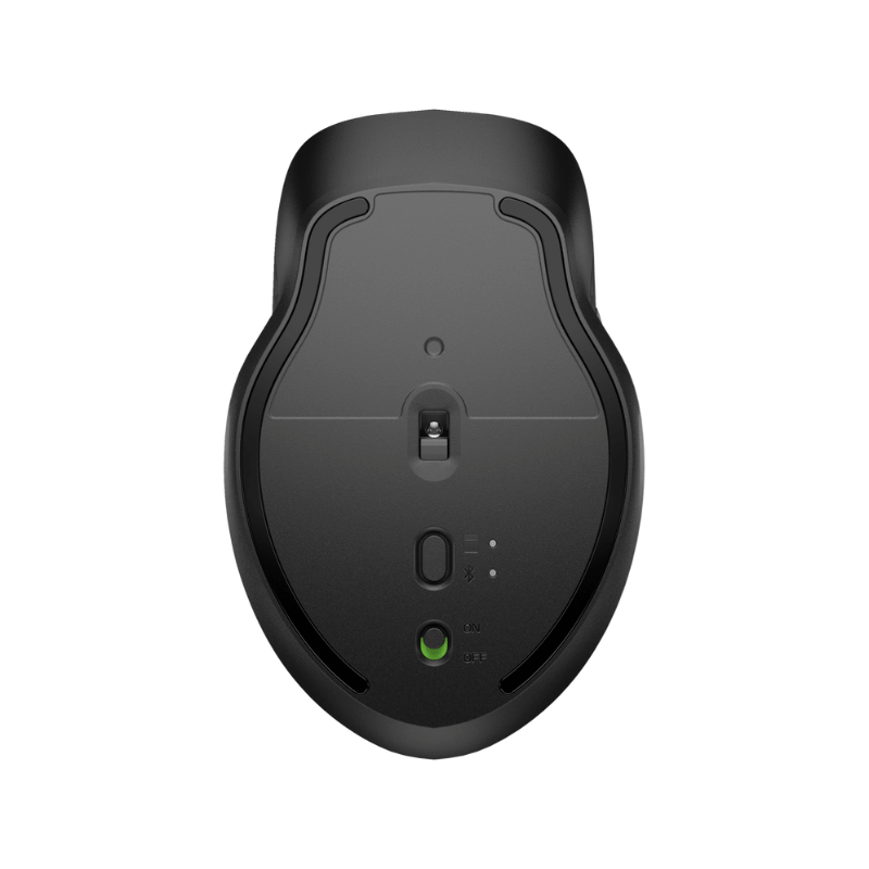 Mouse inalámbrico HP 435, Bluetooth® 5.0 y Wireless 2.4Ghz, Hasta 4000 ppp, 4 botones programables, Compatible conMicrosoft Windows® macOS® ChromeOS; Color negro, 77 % de plástico reciclado posconsumo; El embalaje es reciclable, 1 año de garantía. - Imagen 5
