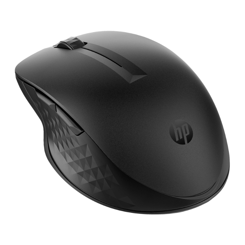 Mouse inalámbrico HP 435, Bluetooth® 5.0 y Wireless 2.4Ghz, Hasta 4000 ppp, 4 botones programables, Compatible conMicrosoft Windows® macOS® ChromeOS; Color negro, 77 % de plástico reciclado posconsumo; El embalaje es reciclable, 1 año de garantía. - Imagen 6