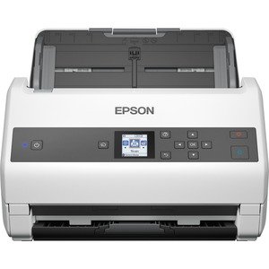 Scanner Epson DS-970, 600 x 600DPI, Escáner Color, Escaneado Dúplex, USB 3.0, Gris/Blanco