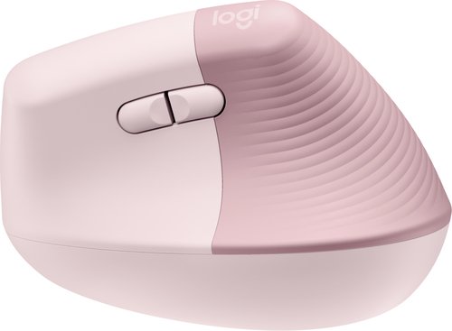 Mouse Ergonómico Logitech Lift, Inalámbrico, Óptico, 4.000DPI, RF Inalámbrico/Bluetooth, Rosa - Imagen 3
