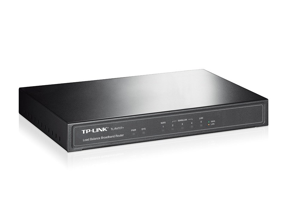 Router Balanceador TP-Link Fast Ethernet con Firewall TL-R470T+, Alámbrico, 5x RJ-45 - Imagen 2