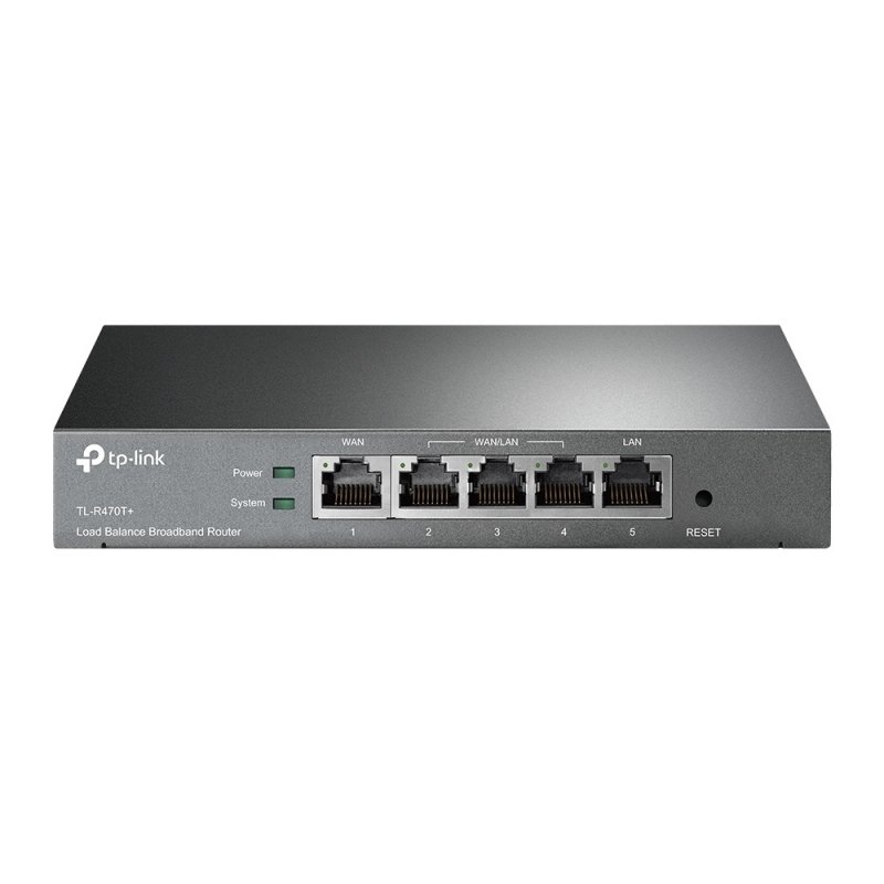 Router Balanceador TP-Link Fast Ethernet con Firewall TL-R470T+, Alámbrico, 5x RJ-45 - Imagen 3