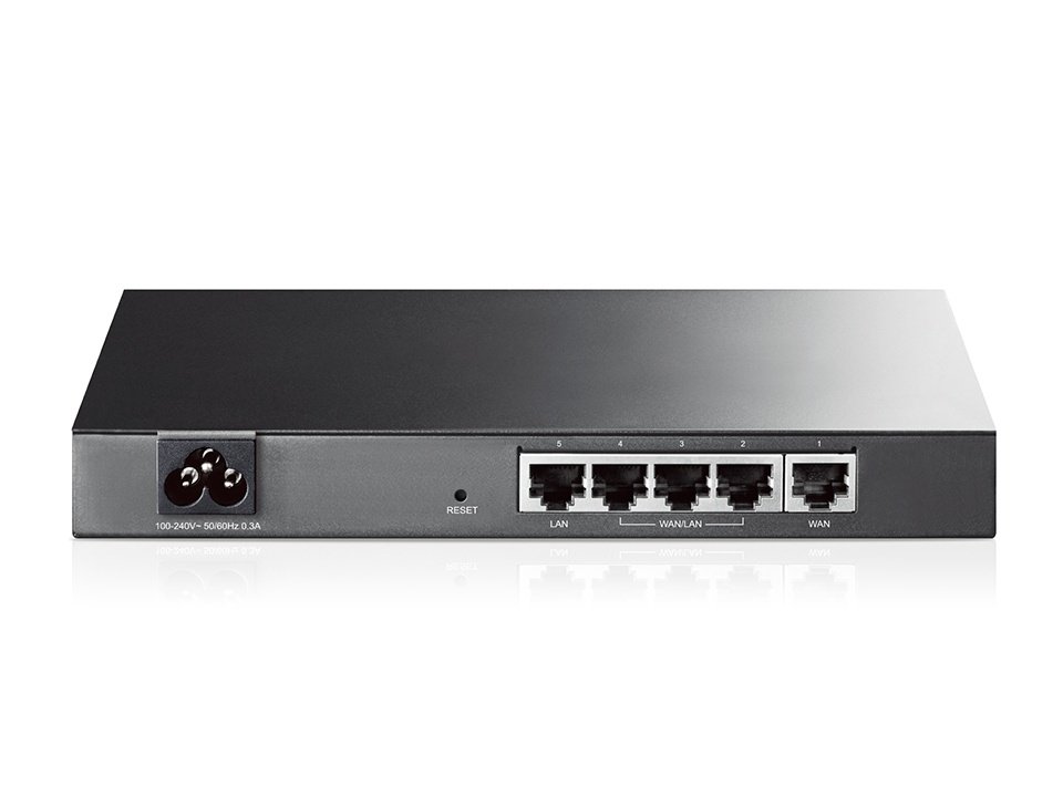 Router Balanceador TP-Link Fast Ethernet con Firewall TL-R470T+, Alámbrico, 5x RJ-45 - Imagen 4