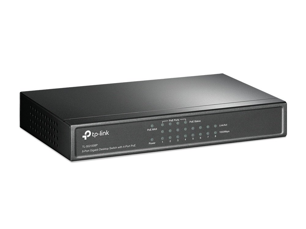 TP-Link switch de escritorio Gigabit de 8 puertos con 4 puertos PoE+ - Imagen 2