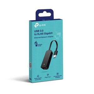TP-Link Adaptador de Red USB UE306, USB-A 3.0 Macho - Gigabit Ethernet RJ-45 Hembra, 1 Gbit/s, Negro - Imagen 4