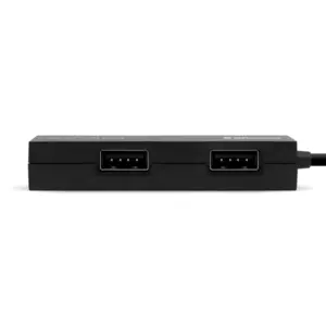 HUB USB V2.0, 4 PUERTOS, "SMALL", NEGRO - Imagen 3