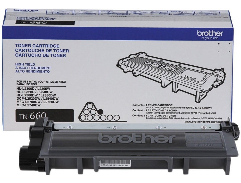 Tóner Brother TN-660 Alto Rendimiento Negro, 2.600 Páginas - Imagen 2