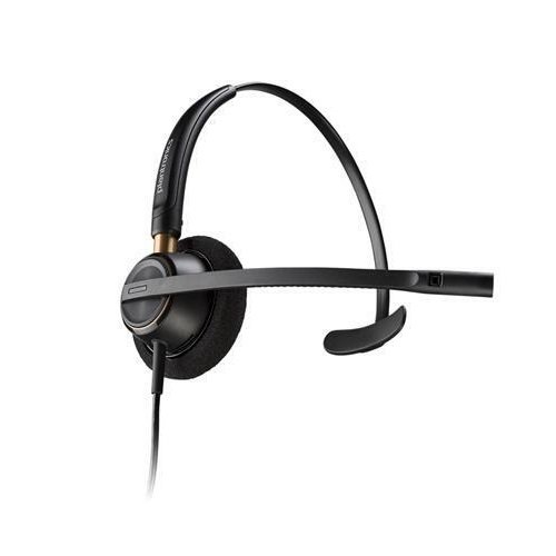 Poly Audífono Monoaural EncorePro 510 con Noise-Canceling, Alámbrico, Quick Disconnect (QD), Negro - Imagen 2