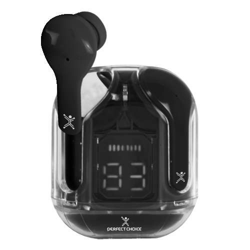 Perfect Choice Audífonos Intrauriculares ClearBeat, Inalámbrico, Bluetooth, Negro