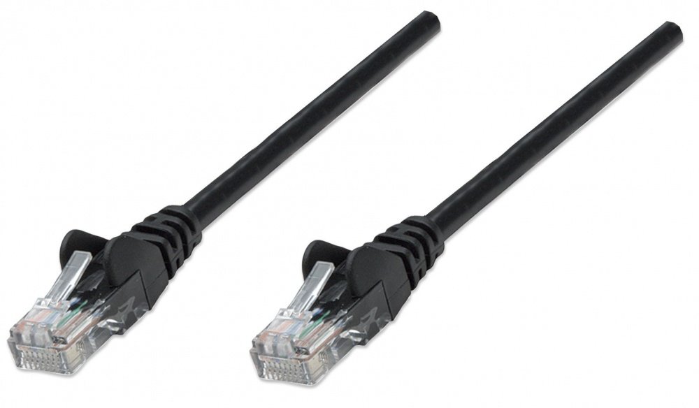 Intellinet Cable Patch Cat6 UTP RJ-45 Macho - RJ-45 Macho, 5 Metros, Negro