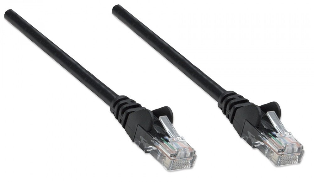 Intellinet Cable Patch Cat6 UTP RJ-45 Macho - RJ-45 Macho, 5 Metros, Negro - Imagen 2