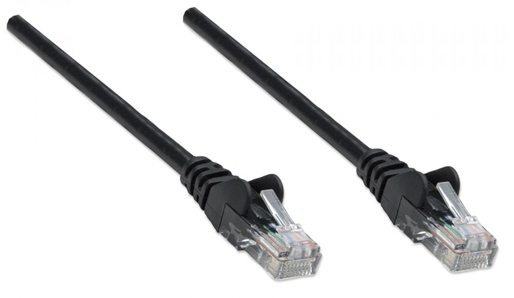 Intellinet Cable Patch Cat5e UTP RJ-45 Macho - RJ-45 Macho, 4.2 Metros, Negro - Imagen 2