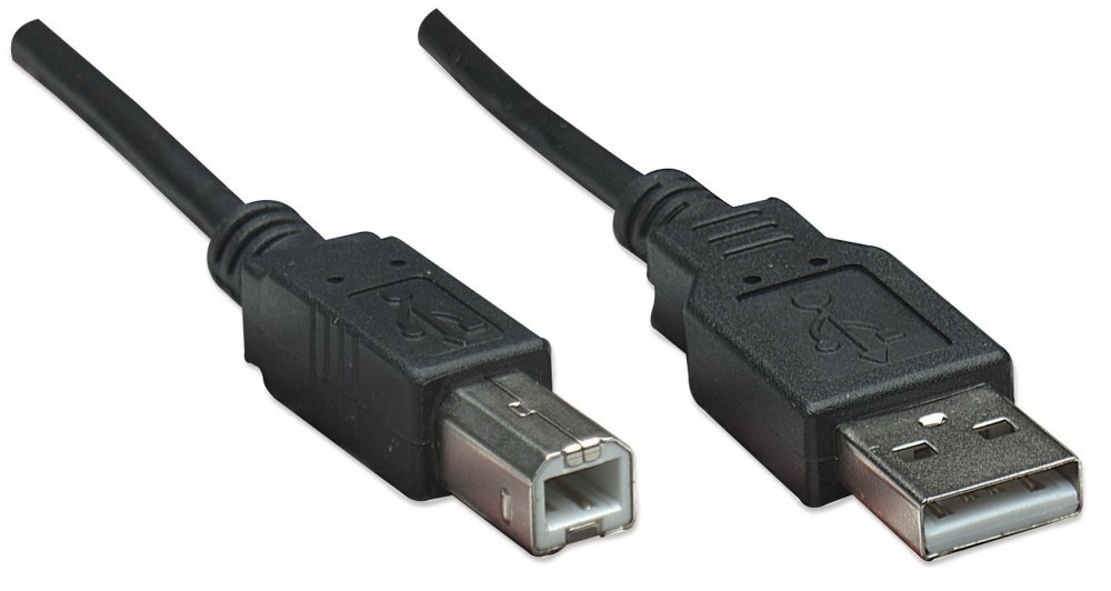 Manhattan Cable USB-A Macho - USB-B Macho, 50cm - Imagen 2
