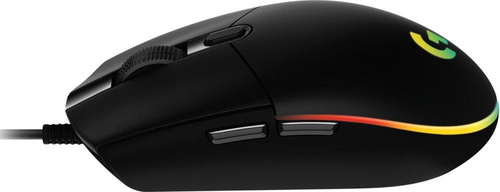 Mouse Gamer Logitech Óptico G203 LightSync, Alámbrico, USB, 8000DPI, Negro - Imagen 4