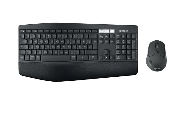 Teclado y ratón Logitech - USB Inalámbrico Bluetooth/RF - USB Inalámbrico Bluetooth/RF - Óptico - 1000 dpi - Rueda de desplazamiento - AAA, AA - Compatible con Windows, Mac OS, ChromeOS, iOS, Android - Imagen 3