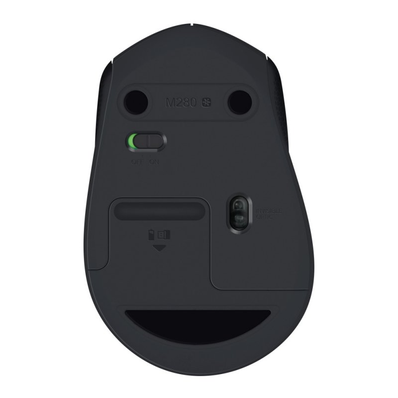 Logitech M280 Mouse - Radiofrecuencia - USB - Óptico - 3 Botón(es) - Negro - Inalámbrico - 1000 dpi - Rueda de desplazamiento - Imagen 4