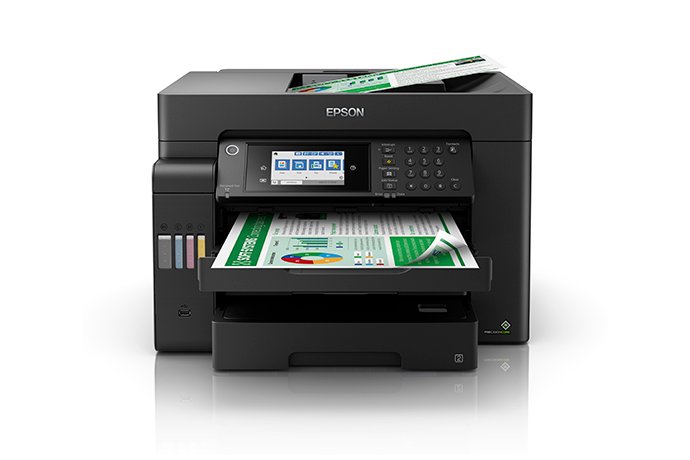 Multifuncional Epson EcoTank L15150, Color, Inyección de Tinta, Tanque de Tinta, Inalámbrico, Print/Scan/Copy/Fax